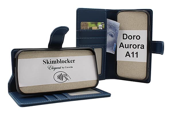 Skim Blocker Doro Aurora A11 Plånboksfodral[SZ] Happy Cherry Happy Cherry