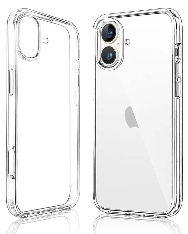 iPhone 16 Gjennomsiktig TPU-deksel