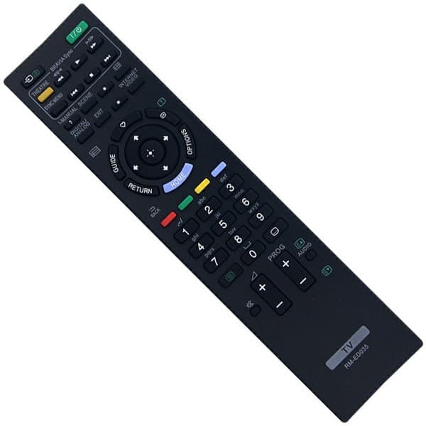 Fjärrkontrollersättning för RM-ED035 för Sony TV Svart
