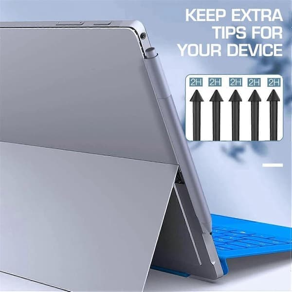 Udskiftningsspidser til Surface Pen, Surface Pen spids refill til Surface 7, 6, 5, 4, kompatibel med Surface 7, 6, 5, 4 Pen type.