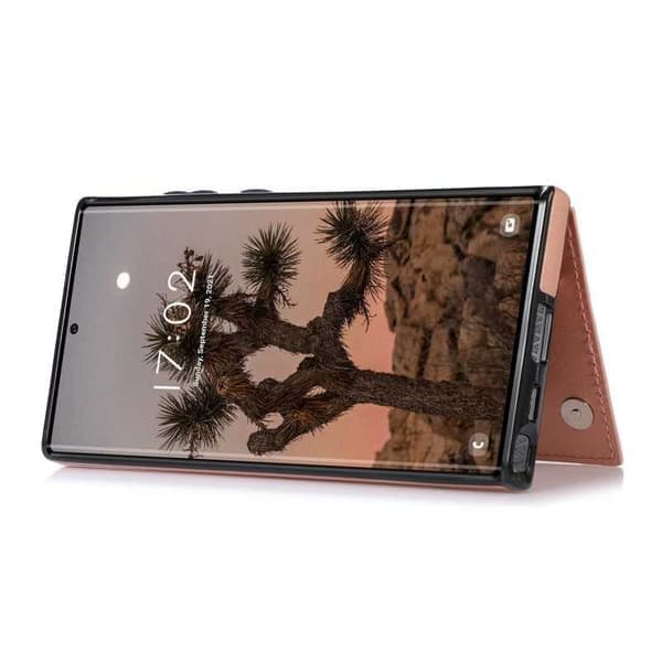 Samsung S23 Ultra Støtsikkert Deksel Kortholder 3-ROM Flippr V2