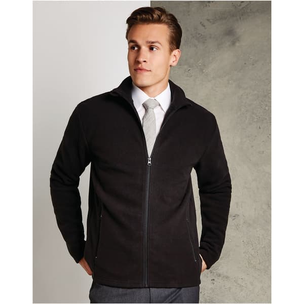 Kustom Kit Corporate Fleece til menn S Svart S Black S
