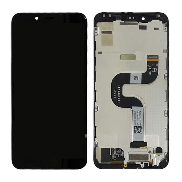 Xiaomi Mi A2 -näyttö LCD-näytöllä - Musta