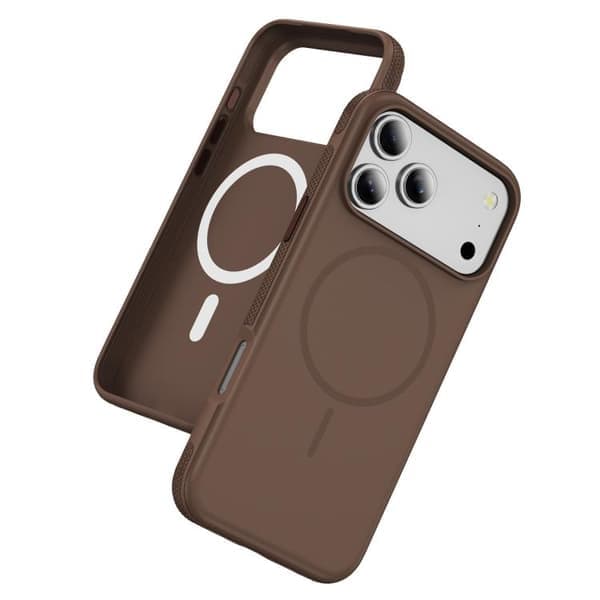 iPhone 17 Pro Magsafe Imitation Original PC Hybrid TPU Skal Kaffe Kaffe