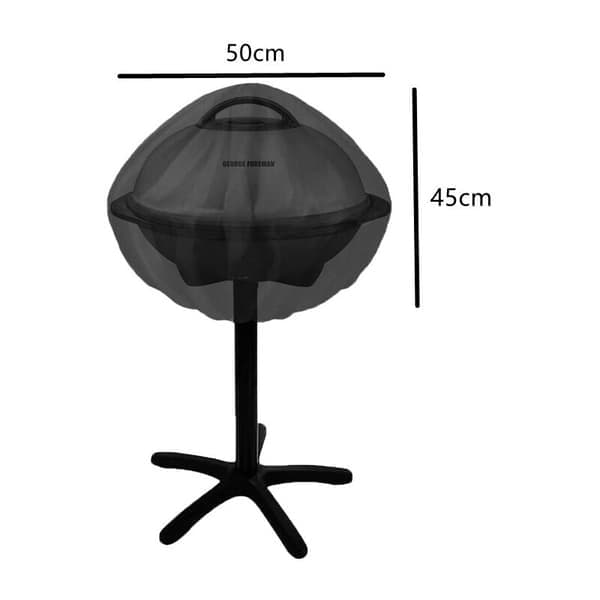 Grillovertræk, beskyttende grillovertræk med rem, egnet til Syck-G045, 50 cm