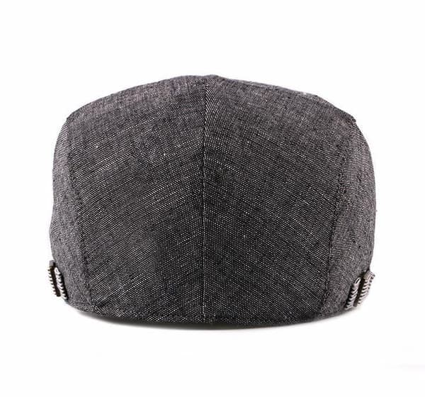Britisk bomulls- og luegolfcaps - Svart