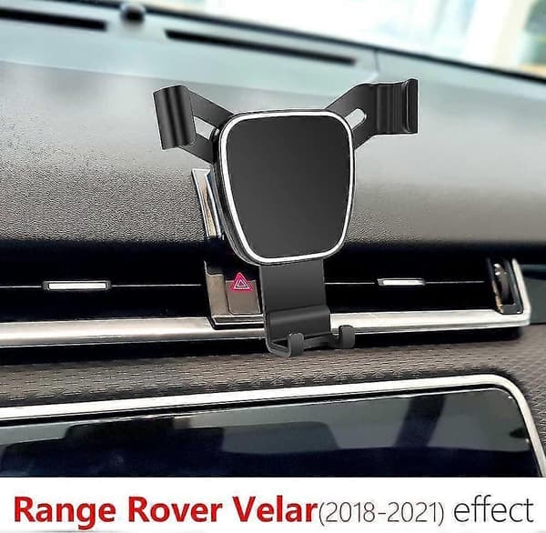 Mobiltelefonholder til 2018-2020 Land Rover Range Rover Velar SUV Biltilbehør Navigationsmontering Interiør Mobiltelefonmontering