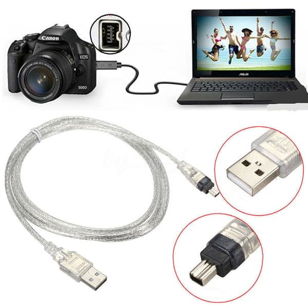 Mini DV MiniDV USB-kaapeli FireWire IEEE 1394 HDV-videokamera PC-muokkaukseen