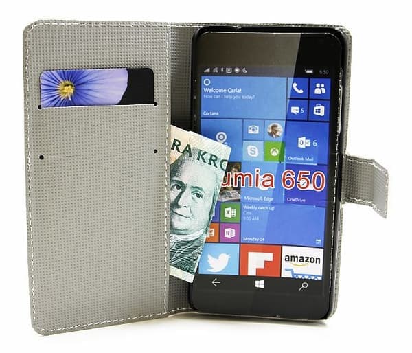 Designlommebok Microsoft Lumia 650