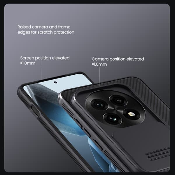 NILLKIN OnePlus 13 CamShield Pro Series Cover - Sort Sort