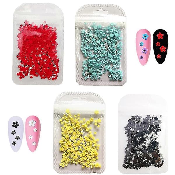 3D Blomster Neglepynt Rhinestone For Negledekorasjoner