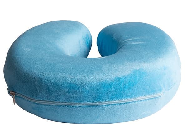 Matkakaulatyyny auton matkamuistipääntukeen sininen blue