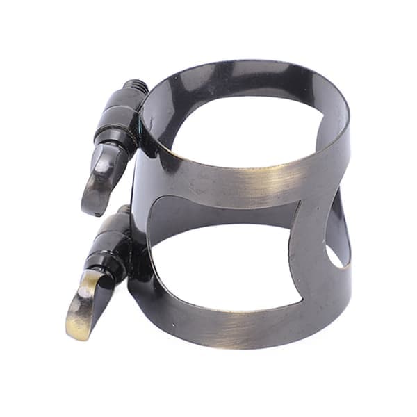 Saksofonligatur Munnstykke Brakett Saksofon Metallklips Musikkinstrument Tilbehør Tenor Antikk Bronse