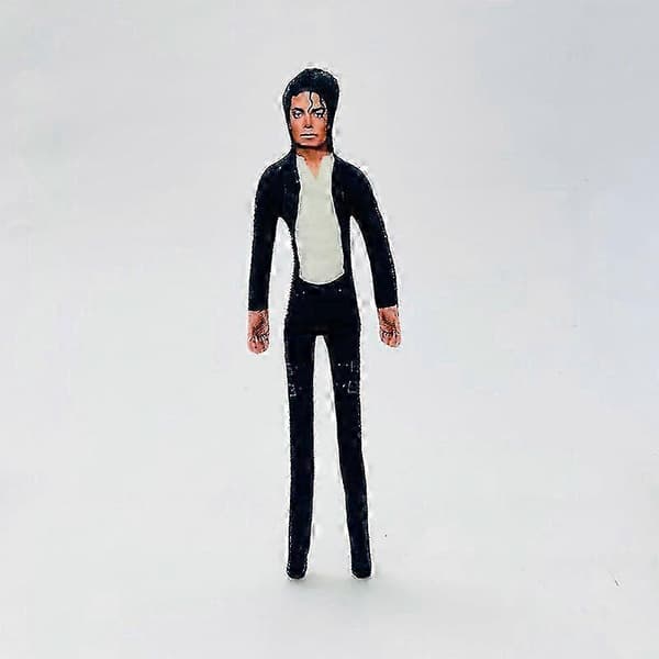 6 st MJ Poseable Böjbar Dockprydnad Handgjord Dekorationspresent_NY