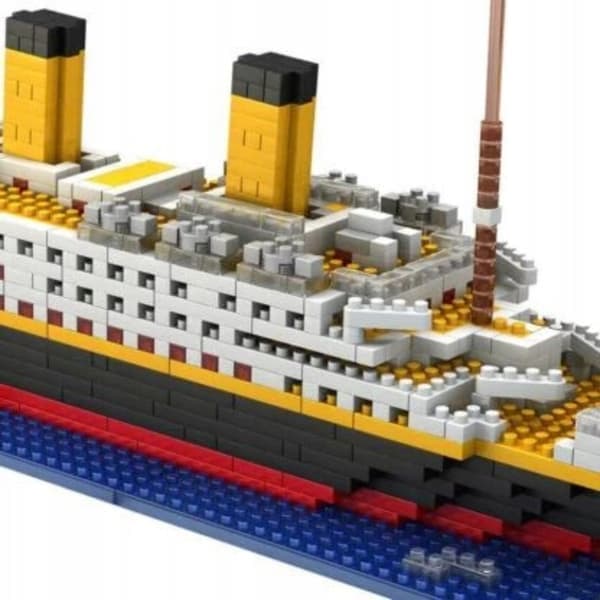 Titanic Skibsbyggesæt 1860 Dele Stor Model 14+