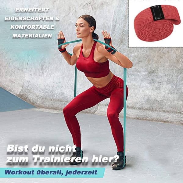Lange modstandsbånd til træning. Yogabånd modstandsbånd til pull-ups, pink+rosarød+gummirød