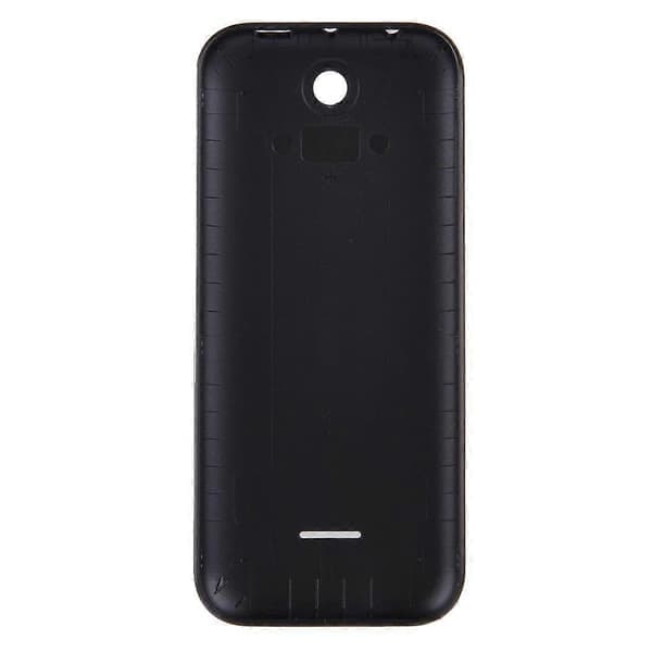 Ensfarget plast batterideksel til Nokia 225 Svart Black