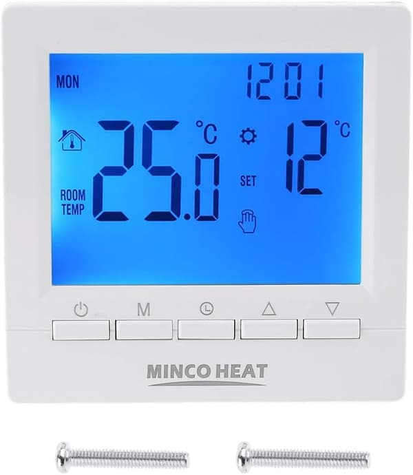 Digital Termostat til Gaskedel 3A Digital Termostat Ugentlig Programmerbar til Rumtermostat