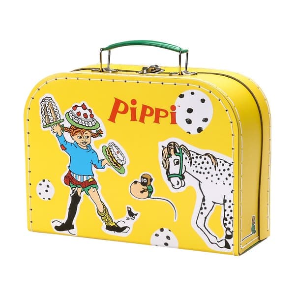 Pippi Lekekoffert 25 Cm Gul