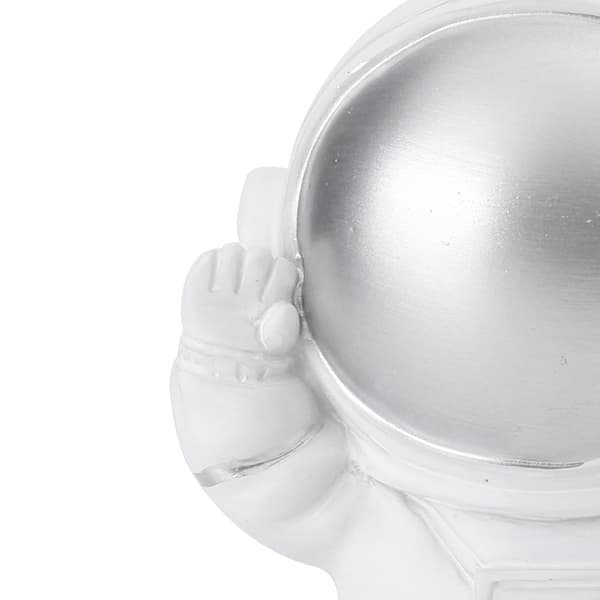 Harpiks Astronaut Statue Romleketøy Rommann Skrivebordsdekorasjoner Kontorpynt