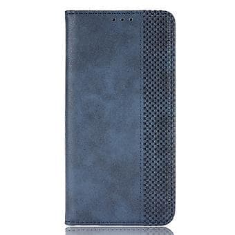 Læder telefoncover til Ulefone Note 14 (Blå)
