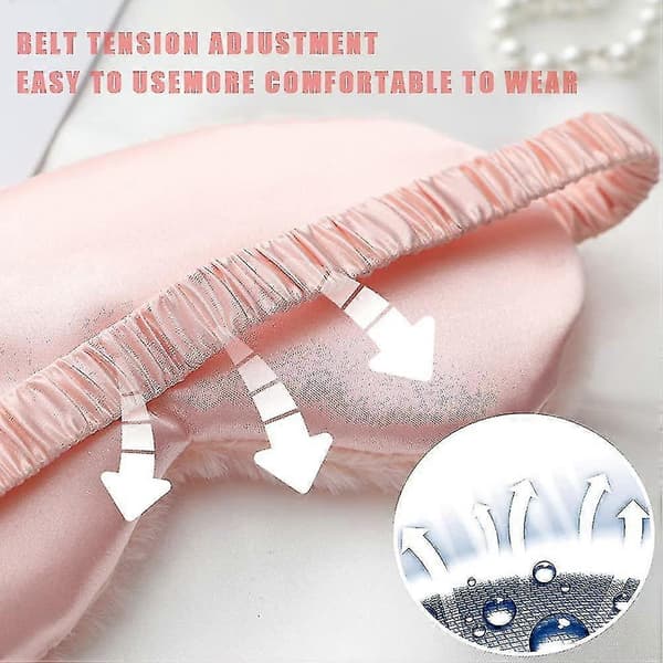 5-pack present plysch sovmask, mjuk fluffig ögonmask ögonbindel