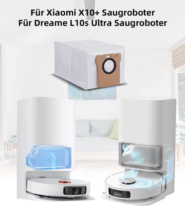 Erstatningsstøvposer for Xiaomi/Dreame robotstøvsuger