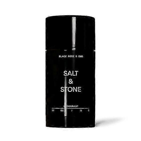 Salt # Stone Unisex Black Oud Extra_Strength Aluminiumfri Deodorant # Svart 1st