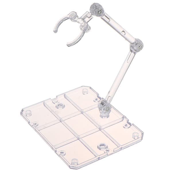 1 sett actionfigur-base egnet utstillingsstativbrakett for HG 1 hvit White