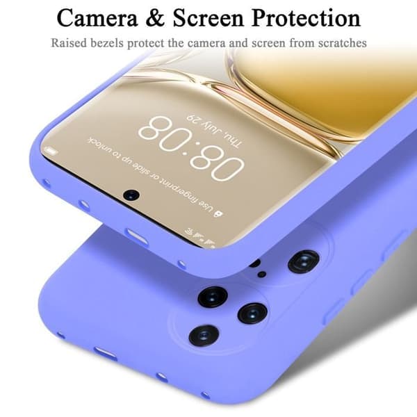Skyddsfodral för Huawei P50 PRO Stötdämpande i LIQUID LIGHT PURPLE Violett