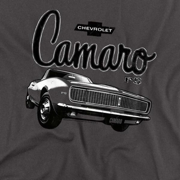 Chevrolet Unisex Voksen Script Bil Langærmet T-Shirt M Koksgrå M M