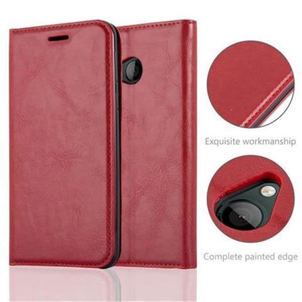 Etui til HTC U PLAY Cover i RØD ÆBLE Rød