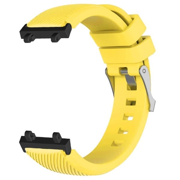 Amazfit T-Rex 2 silikone urrem med twill design - Gul Gul