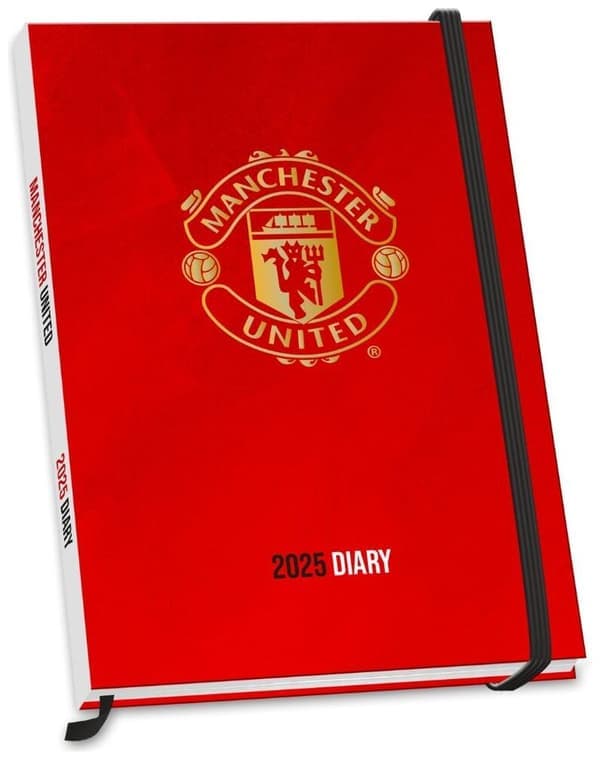 Manchester United Dagbok A5 2025