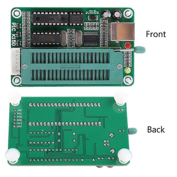 Mikrokontroller USB Automatisk Programmeringsenhet K150 Microcore Downloader[D]