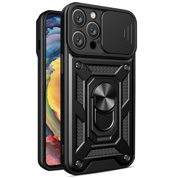 iPhone 15 Pro Max Armor Case Kombinert Stil og Holdbarhet Rosegull Roséguld