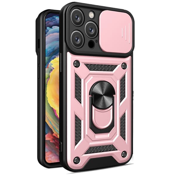 iPhone 15 Pro Max Armor Case Kombinert Stil og Holdbarhet Blå Blå