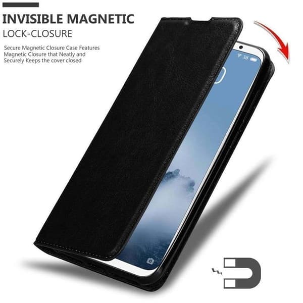 Etui til MEIZU 16 Deksel i NIGHT BLACK Svart