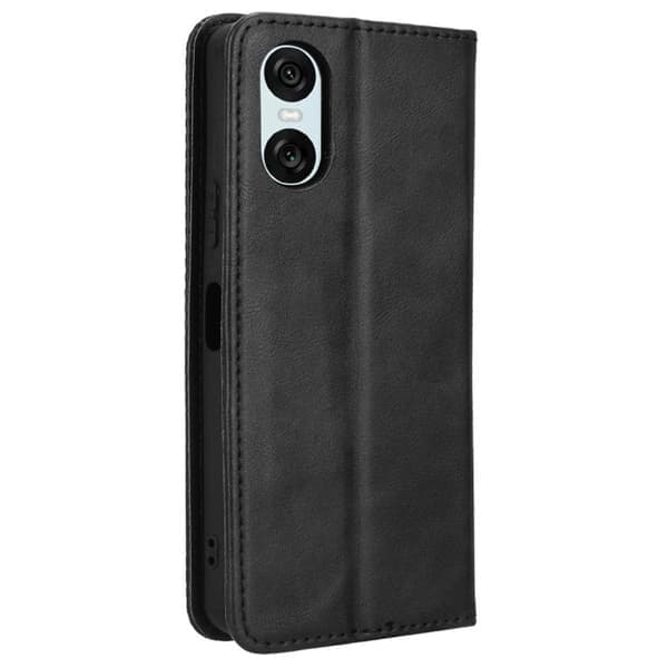 Lompakkokotelo Xperia 10 Vi - Musta Musta