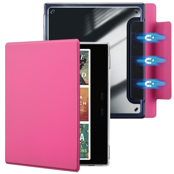 Löstagbart magnetfodral för BOOX Go 7 Rosa Pink