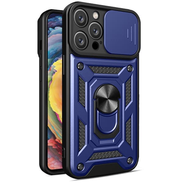 iPhone 15 Pro Max Armor Case Kombinert Stil og Holdbarhet Grønn Grön