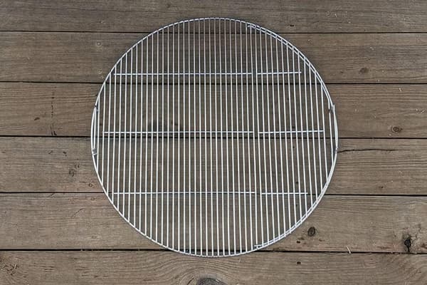 Utskifting av kullgrillrister med hengsler i rustfritt stål