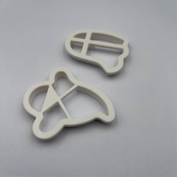 Spøgelser Former Halloween Cookie Cutters Sæt Køkken Tilbehør Cookie Bageform Plast DIY Spøgelses Cookie Cutters