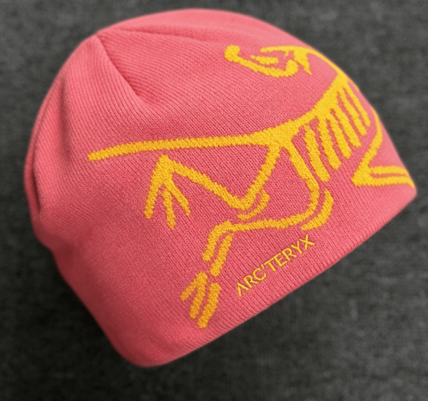 Bird Head Toque Mössa Olivgrön Merinoull Stickad Vintermössa Unisex Rosaröd Rose red