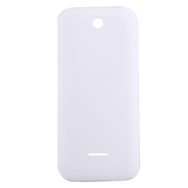 Enfärgat batteribakstycke i plast för Nokia 225 Vit White