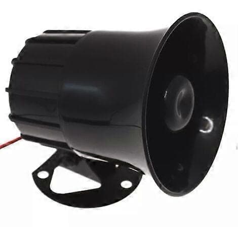 Kraftig kablet hornsirene - 12V strømforsyning / 110 dB