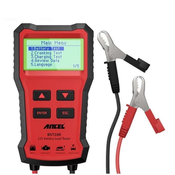 BST100 Bilbatteritester for startladningstest