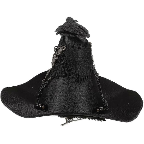 Velhohattu hiusklipsit .5x14.5x8.5cm Halloween-hatut naisille 1kpl