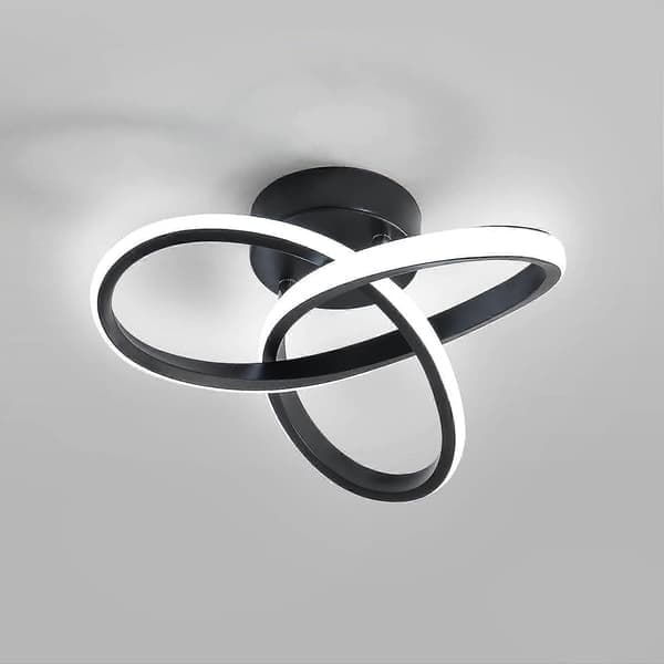 LED loftlampe, loftslampe, LED-lampe, sort