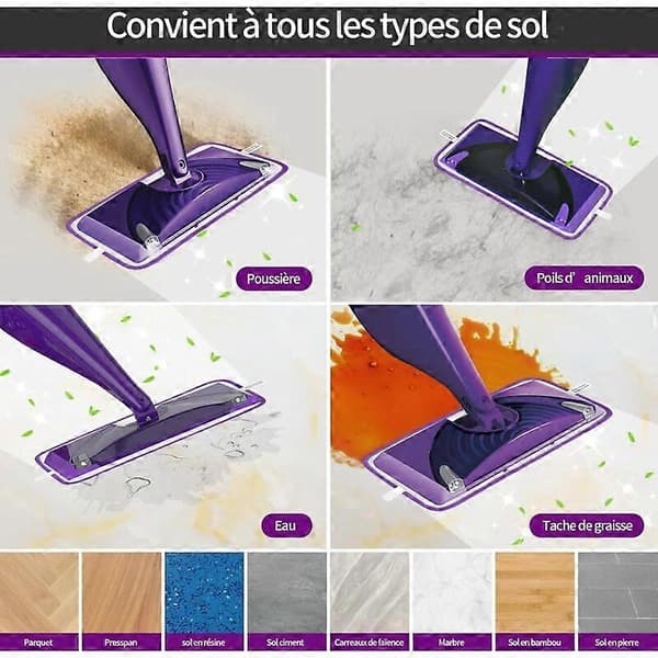 Erstatning gjenbrukbare vaskbare mikrofiber moppekluter for Swiffer WetJet Spraymopper